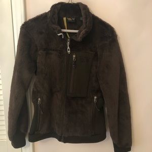 Mountain hardware fleece monkey woman jacket